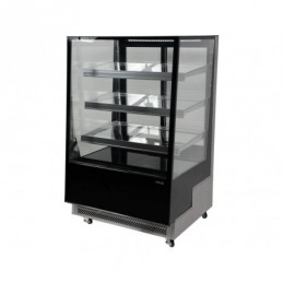 WITRYNA CHŁODNICZA 400L 90X80X144 CZARNA