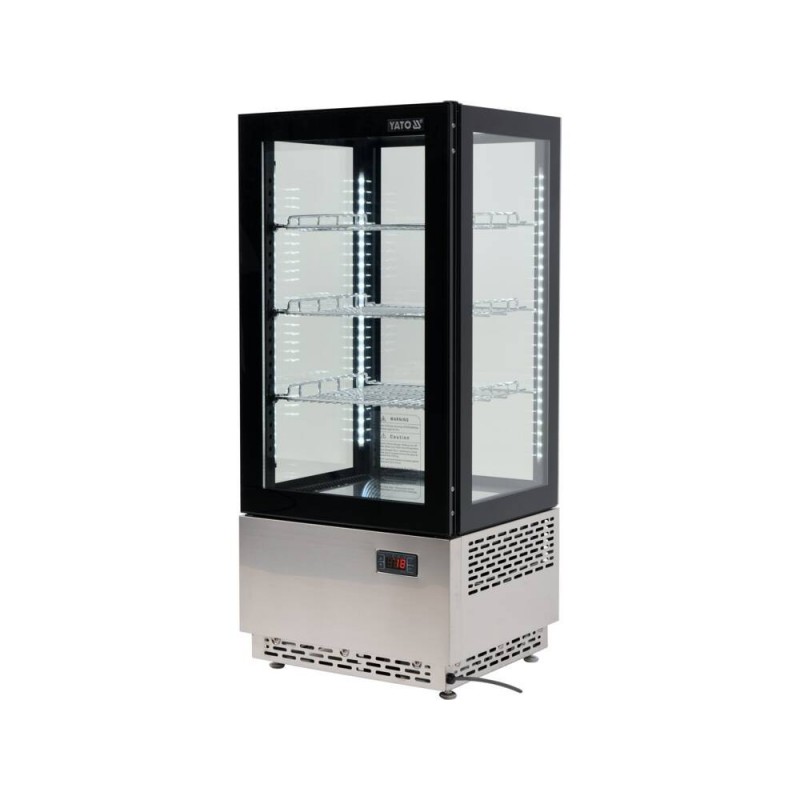 WITRYNA CHŁODNICZA 78L 43X39X98 CZARNA
