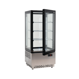 WITRYNA CHŁODNICZA 78L 43X39X98 CZARNA